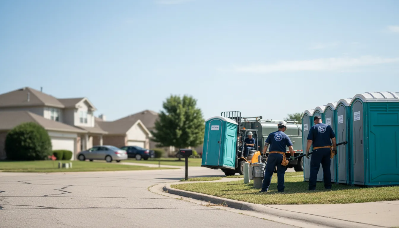 Porta Potty Rental in Canton, IL near me